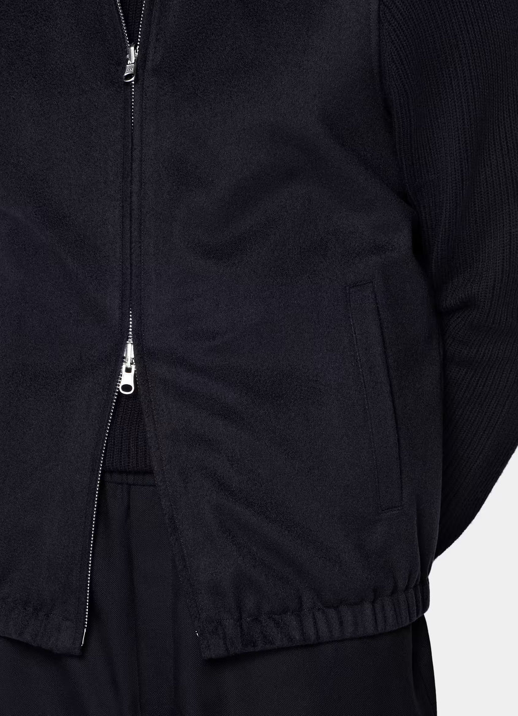 Navy Reversible Zip Vest