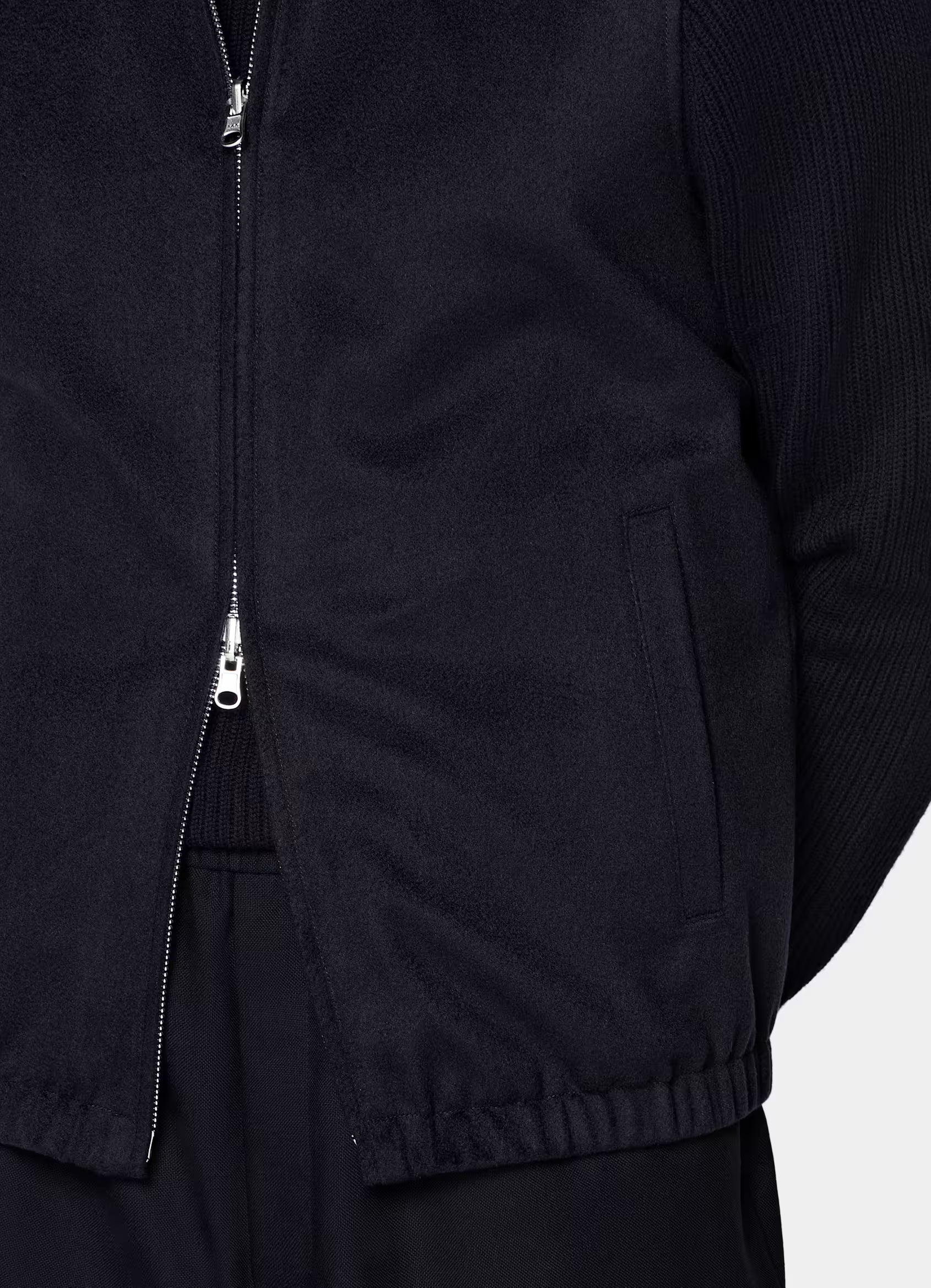 Navy Reversible Zip Vest