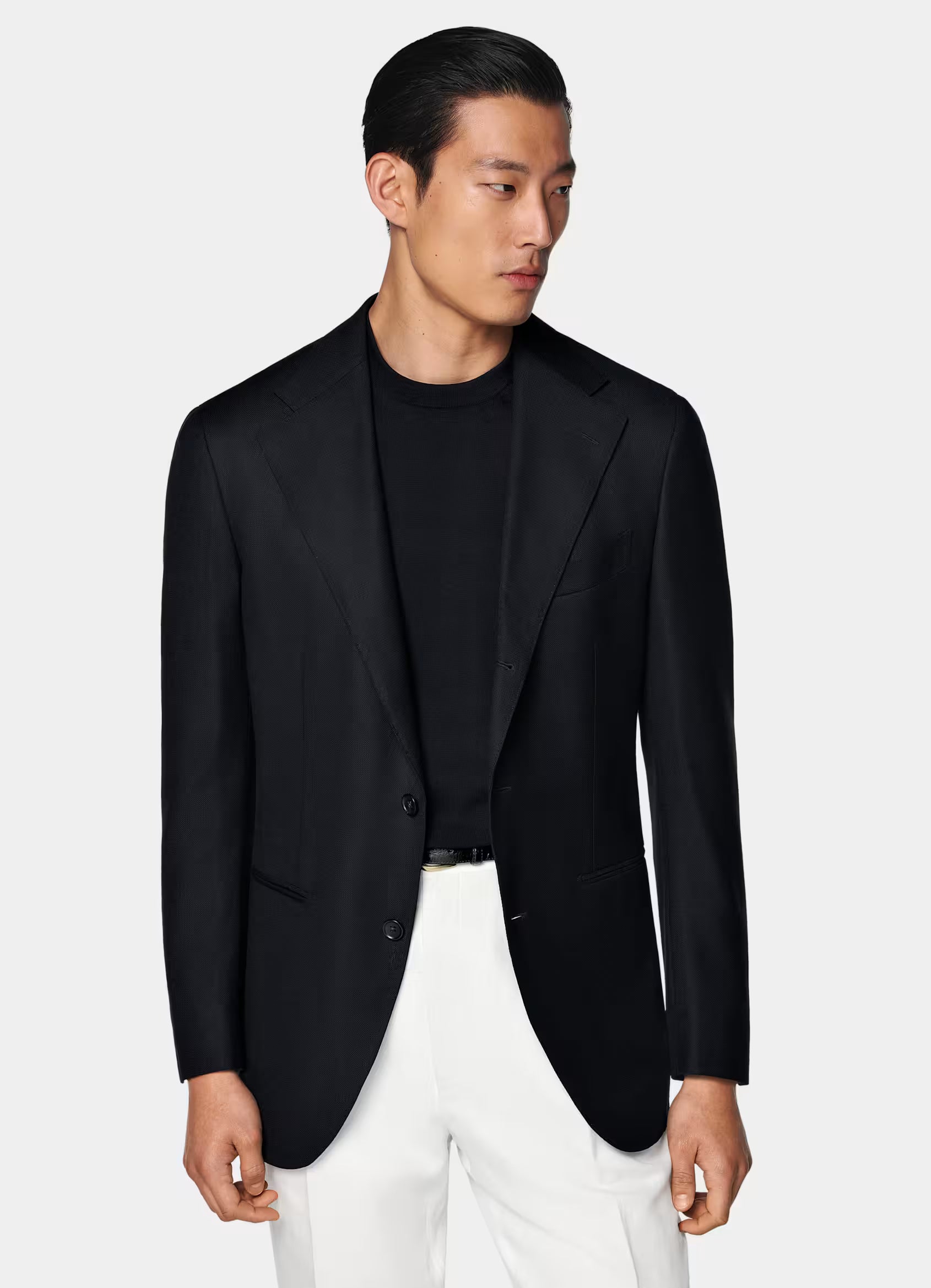 Navy Relaxed Fit Roma Blazer