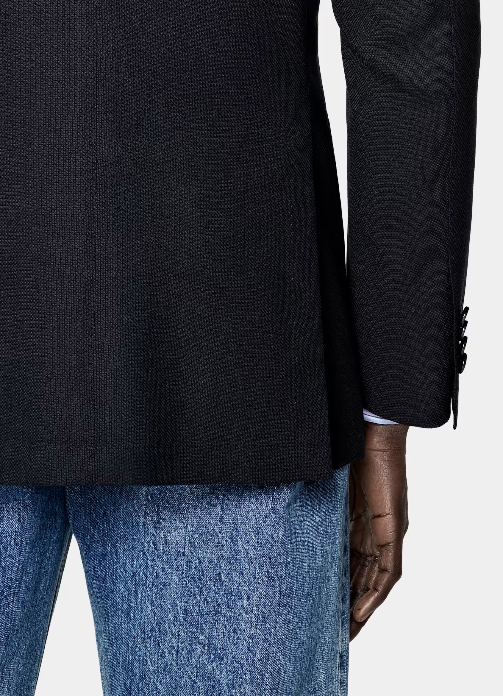 Navy Tailored Fit Havana Blazer