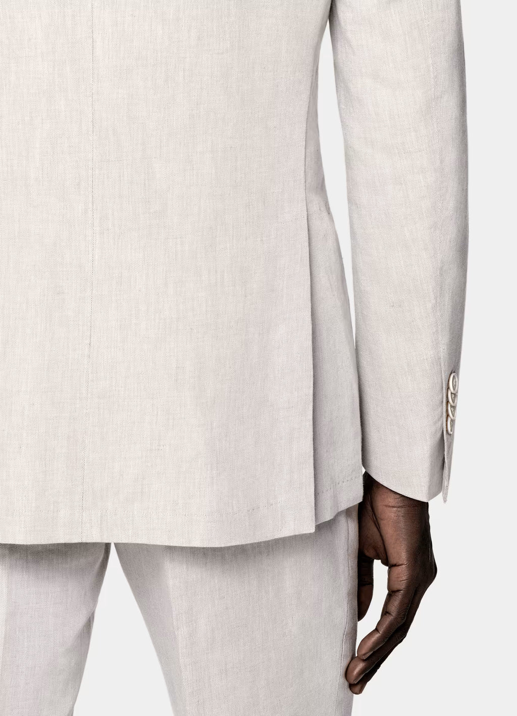 Light Taupe Tailored Fit Havana Suit