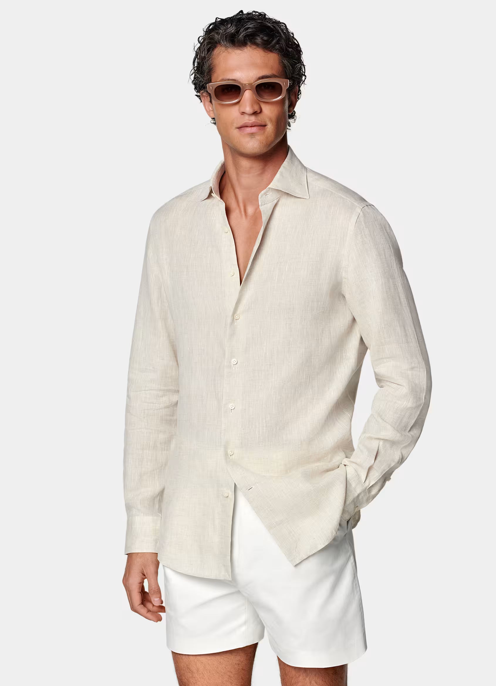 Sand Linen Shirt