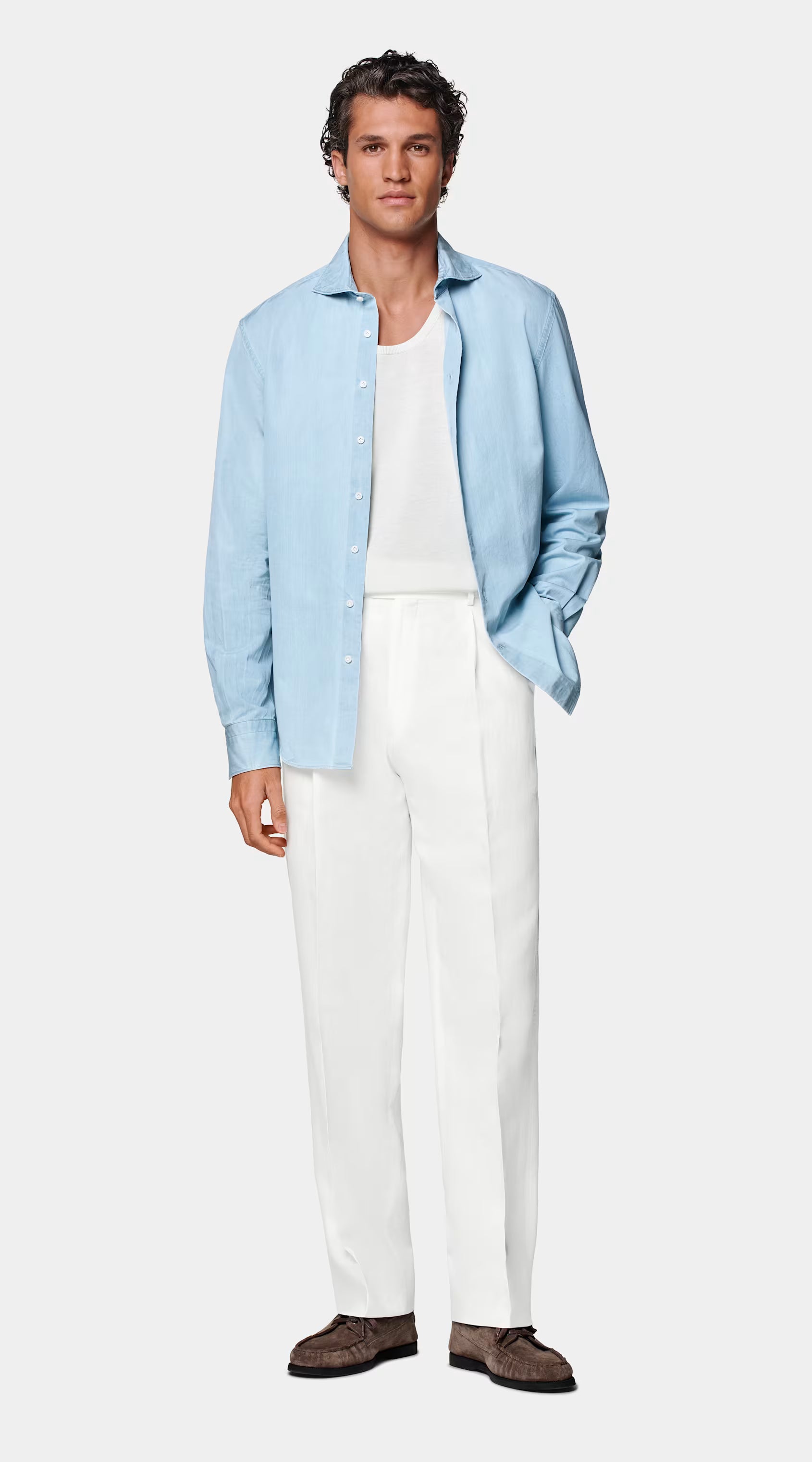 Light Blue Denim Shirt