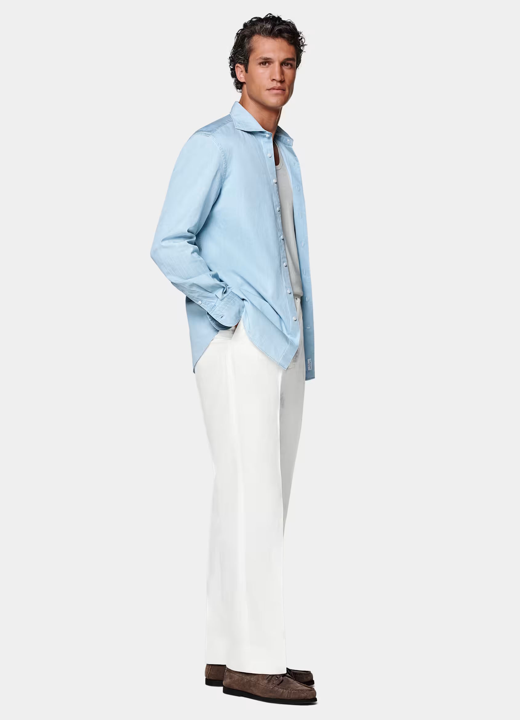 Light Blue Denim Shirt