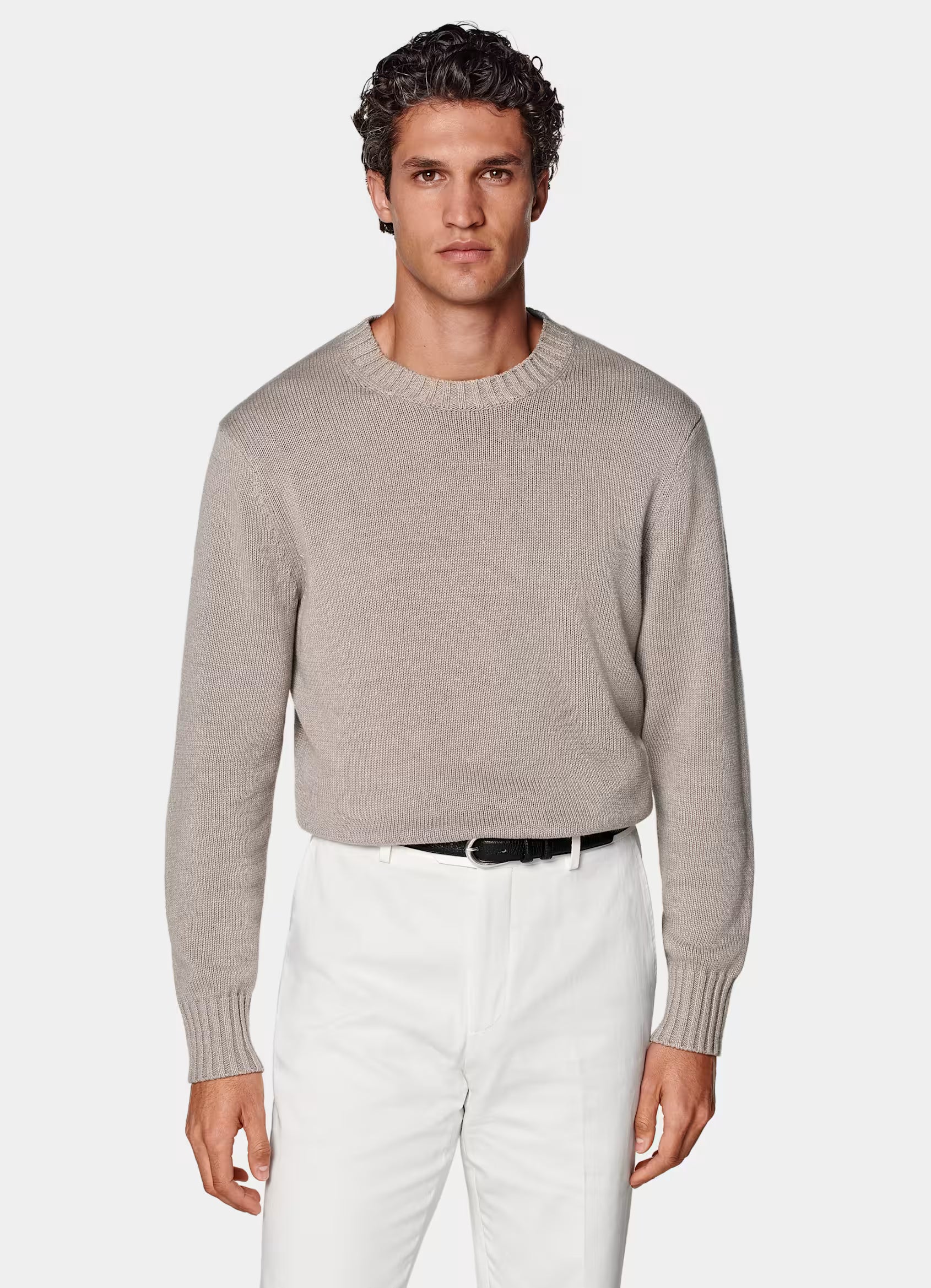 Taupe Crewneck