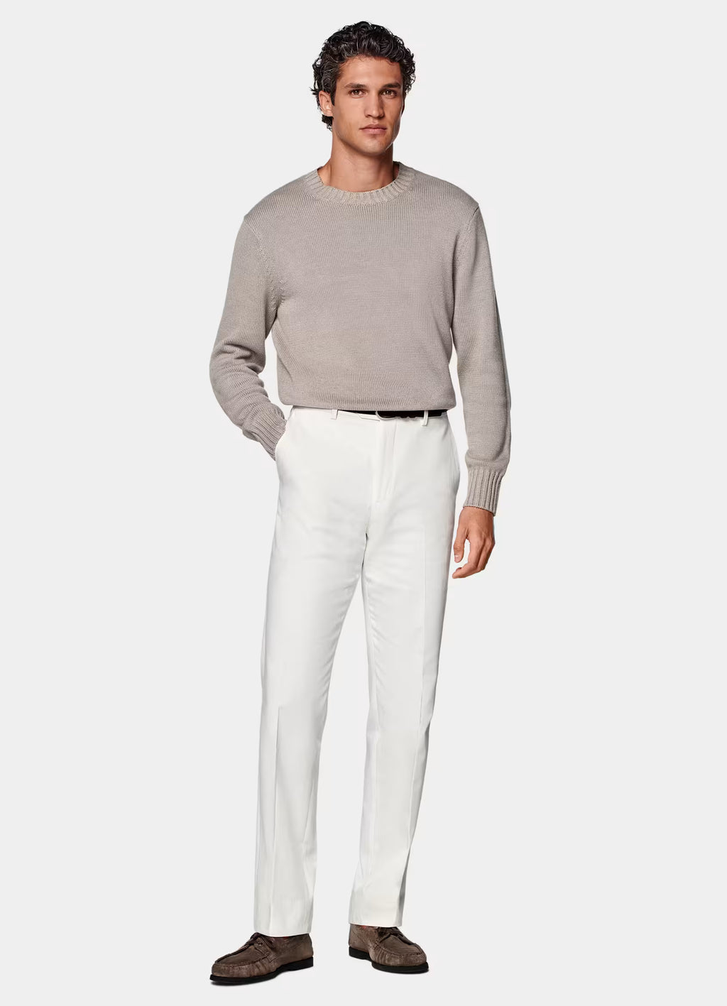 Taupe Crewneck