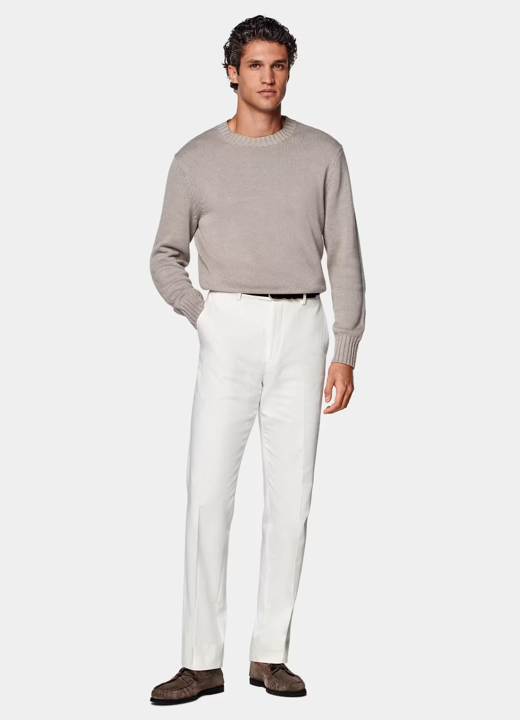 Taupe Crewneck